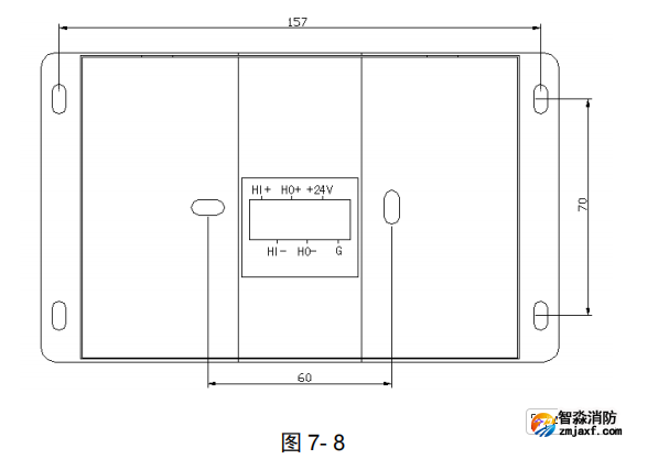海湾TS-GSTN605消防电话中继器外形 海湾TS-GSTN605消防电话中继器外形